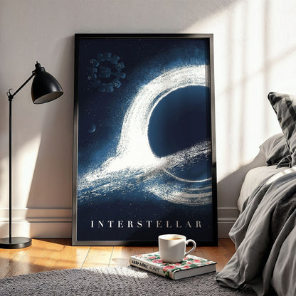 Flex Designs Poster Interstellar Key Art 11 x 17" Home Goods - Movie 2014 Movie Poster