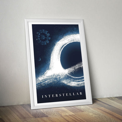 Flex Designs Poster Interstellar Key Art 5 x 7" Home Goods - Movie 2014 Movie Poster