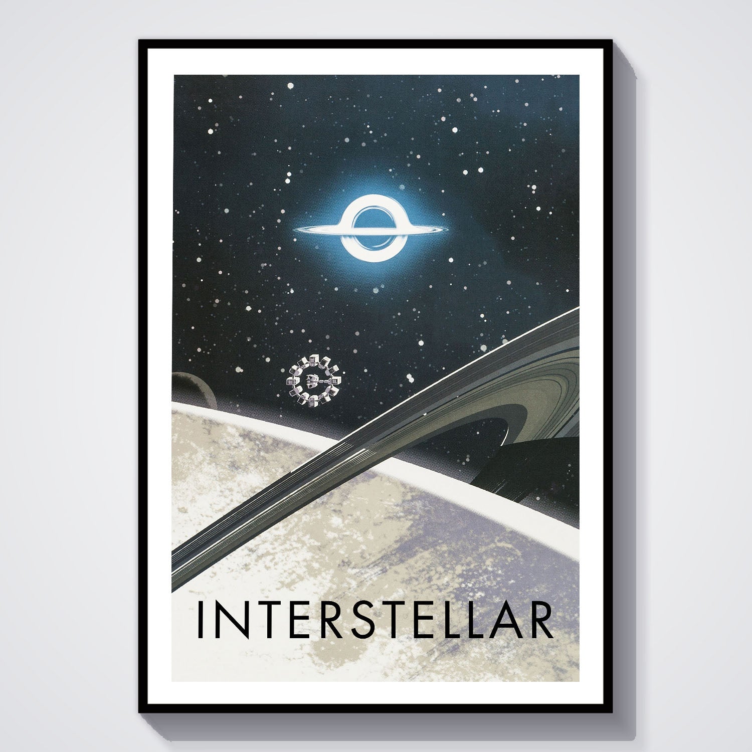 Flex Designs Poster Interstellar Travel 2014) 5 x 7" Home Goods - Movie 2014 Movie Poster