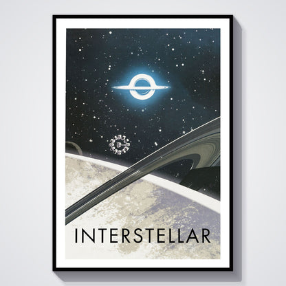 Flex Designs Poster Interstellar Travel 2014) 5 x 7" Home Goods - Movie 2014 Movie Poster