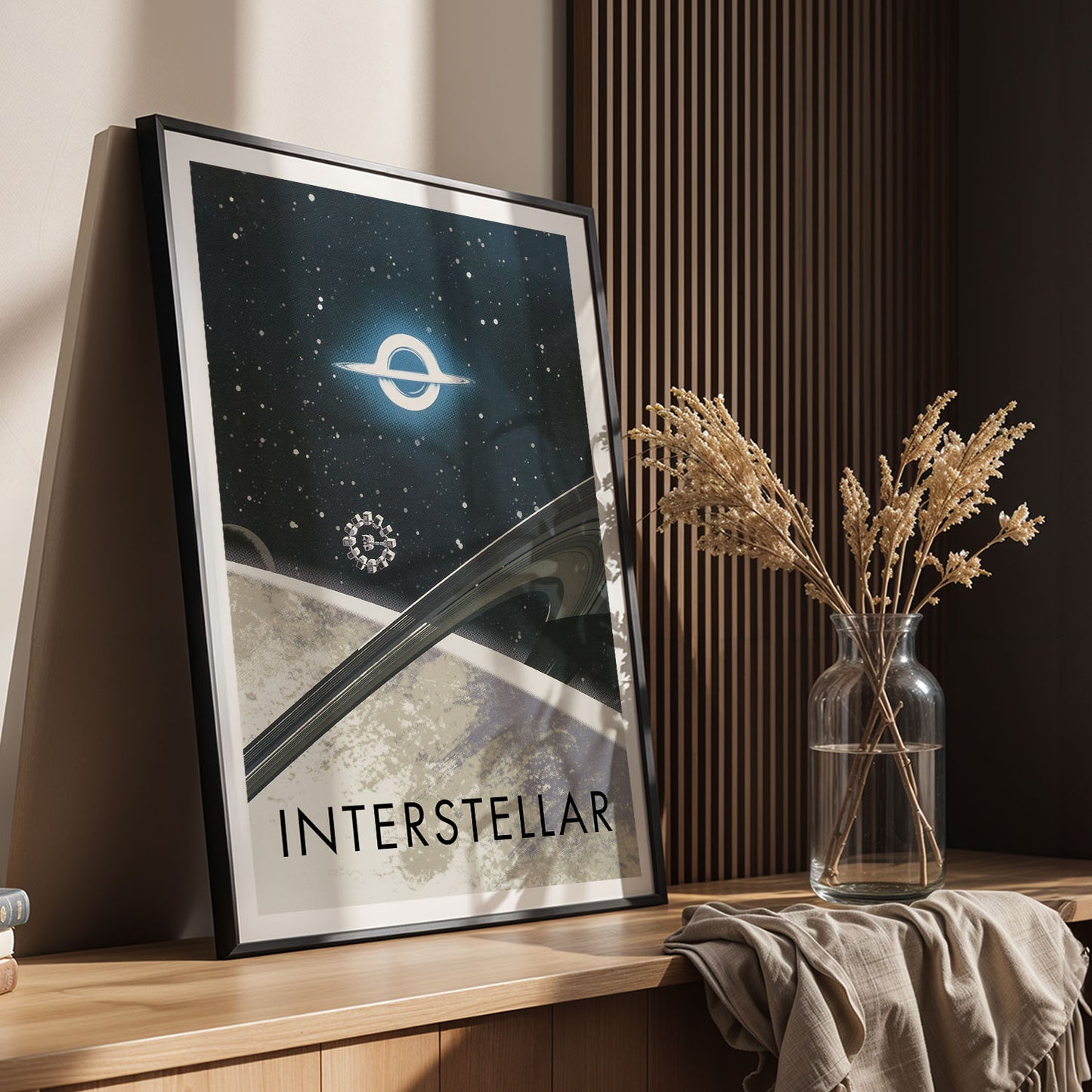Flex Designs Poster Interstellar Travel 2014) 11 x 17" Home Goods - Movie 2014 Movie Poster