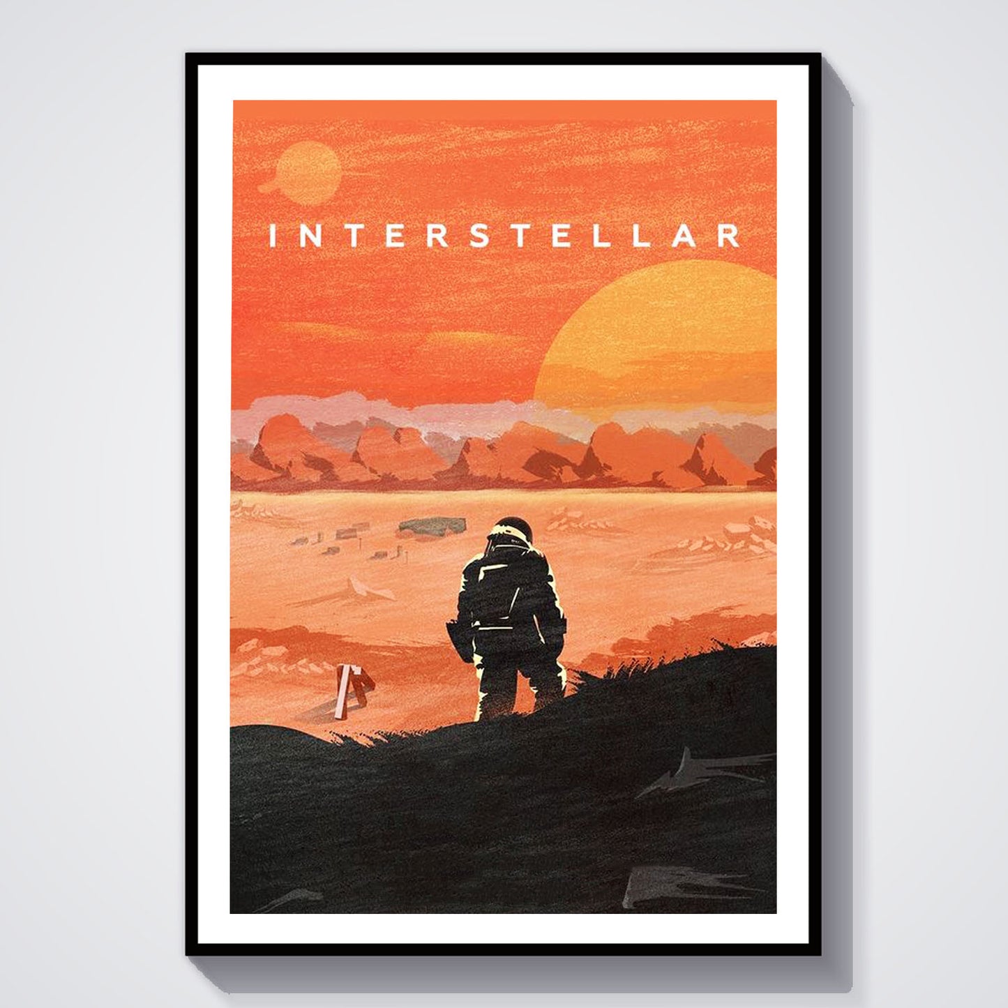Flex Designs Poster Interstellar World 5 x 7" Home Goods - Movie 2014 Movie Poster