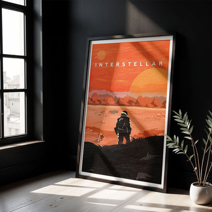 Flex Designs Poster Interstellar World 5 x 7" Home Goods - Movie 2014 Movie Poster
