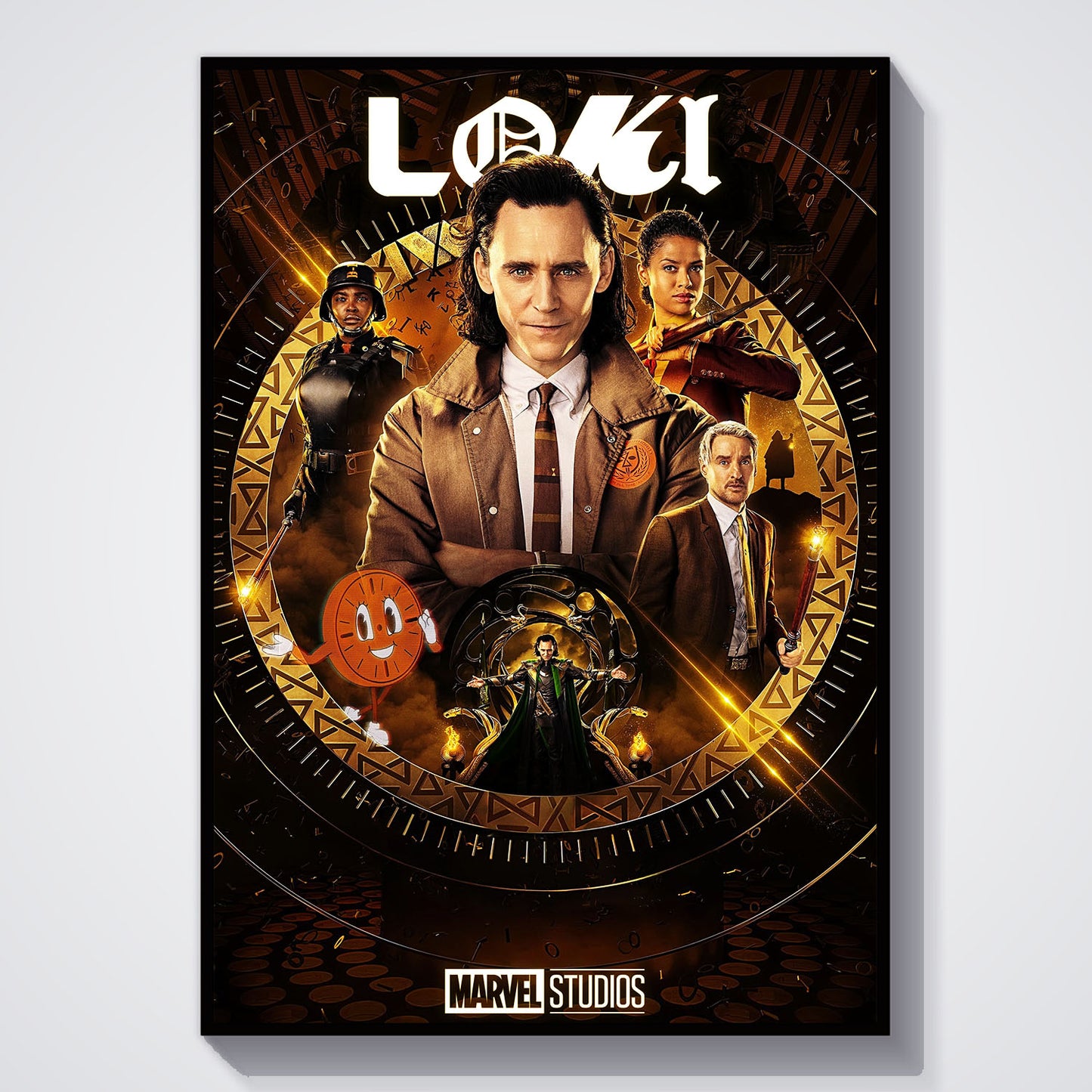 Flex Designs Poster Loki Theatrical 11 x 17" Home Goods - TV show 2021 TV show Poster