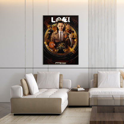 Flex Designs Poster Loki Theatrical 11 x 17" Home Goods - TV show 2021 TV show Poster