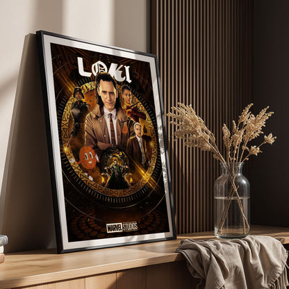 Flex Designs Poster Loki Theatrical 11 x 17" Home Goods - TV show 2021 TV show Poster