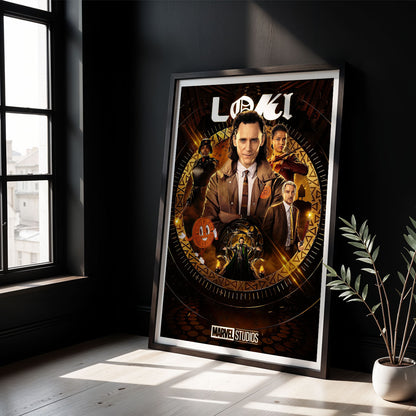 Flex Designs Poster Loki Theatrical 5 x 7" Home Goods - TV show 2021 TV show Poster