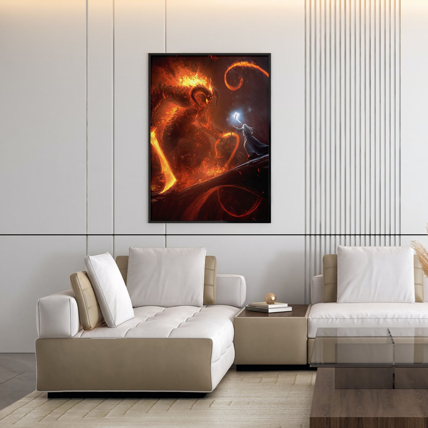 Flex Designs Poster Lord of the Rings You Shall Not Pass 11 x 17" Home Goods - Movie 2001 Movie Poster