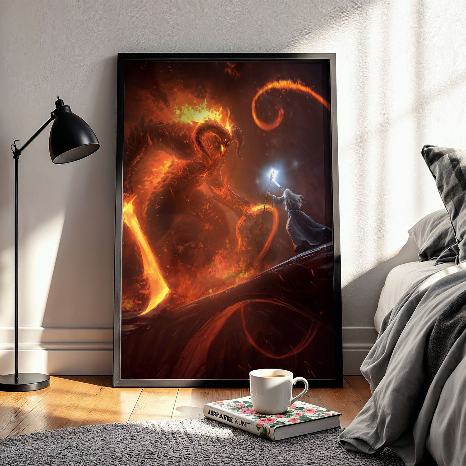 Flex Designs Poster Lord of the Rings You Shall Not Pass 11 x 17" Home Goods - Movie 2001 Movie Poster