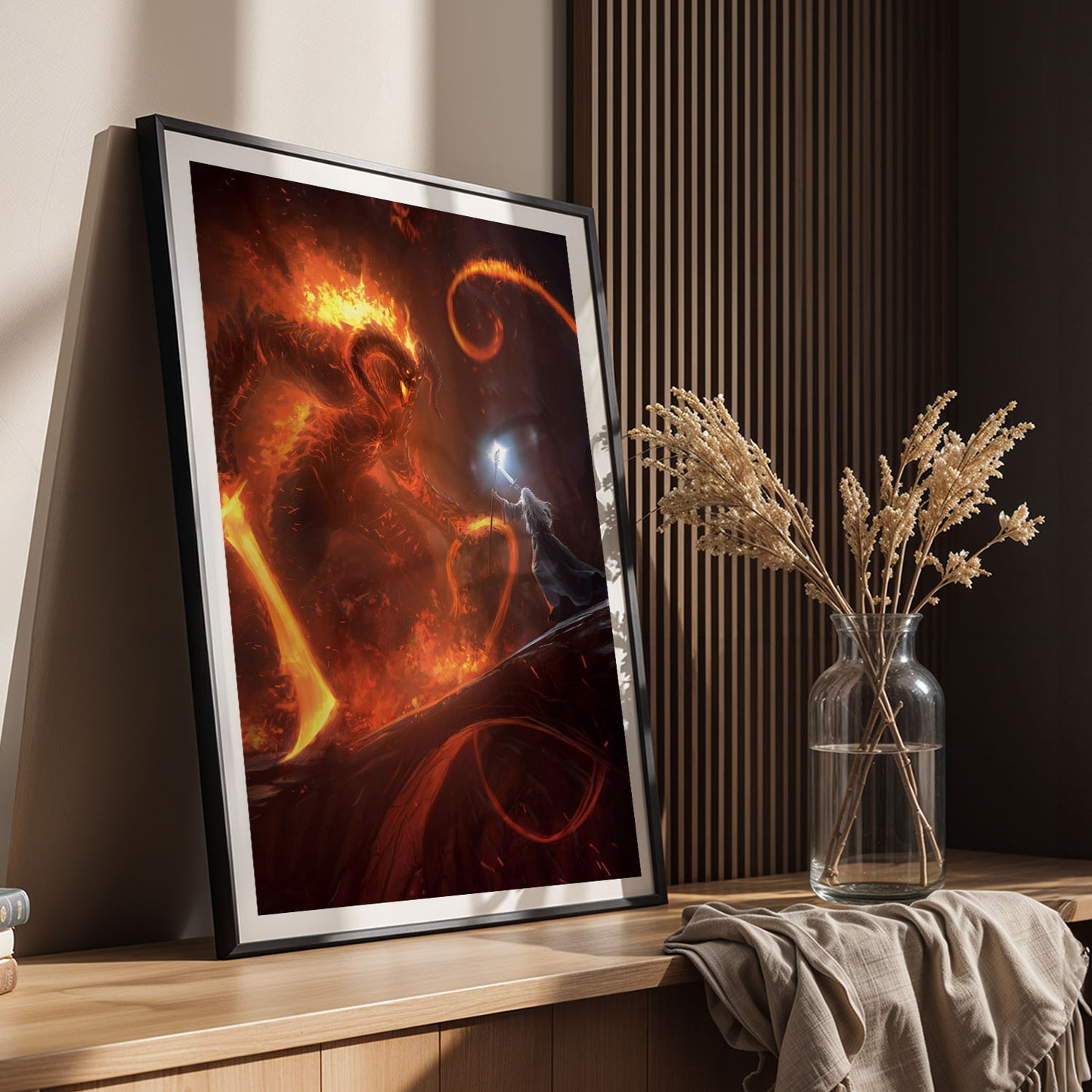 Flex Designs Poster Lord of the Rings You Shall Not Pass 11 x 17" Home Goods - Movie 2001 Movie Poster