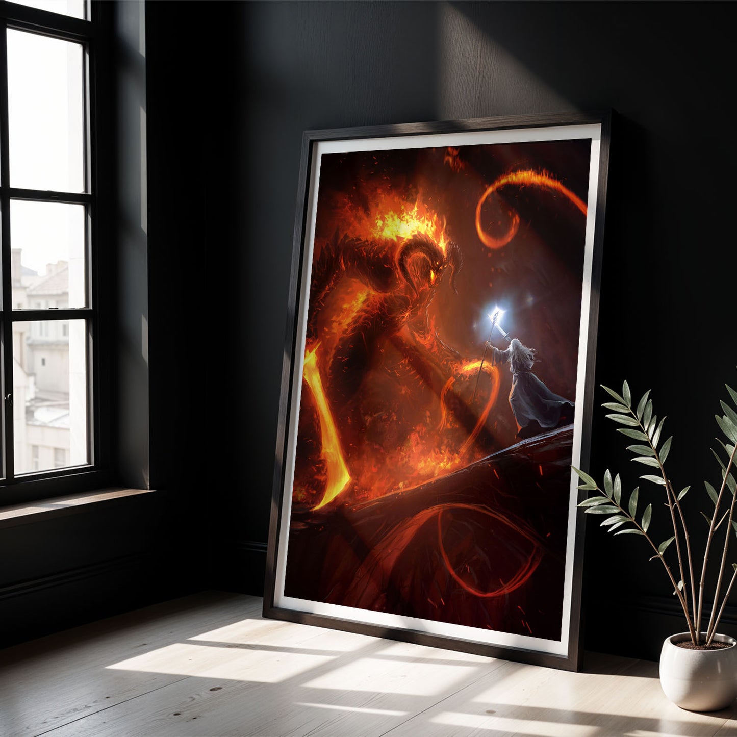 Flex Designs Poster Lord of the Rings You Shall Not Pass 5 x 7" Home Goods - Movie 2001 Movie Poster