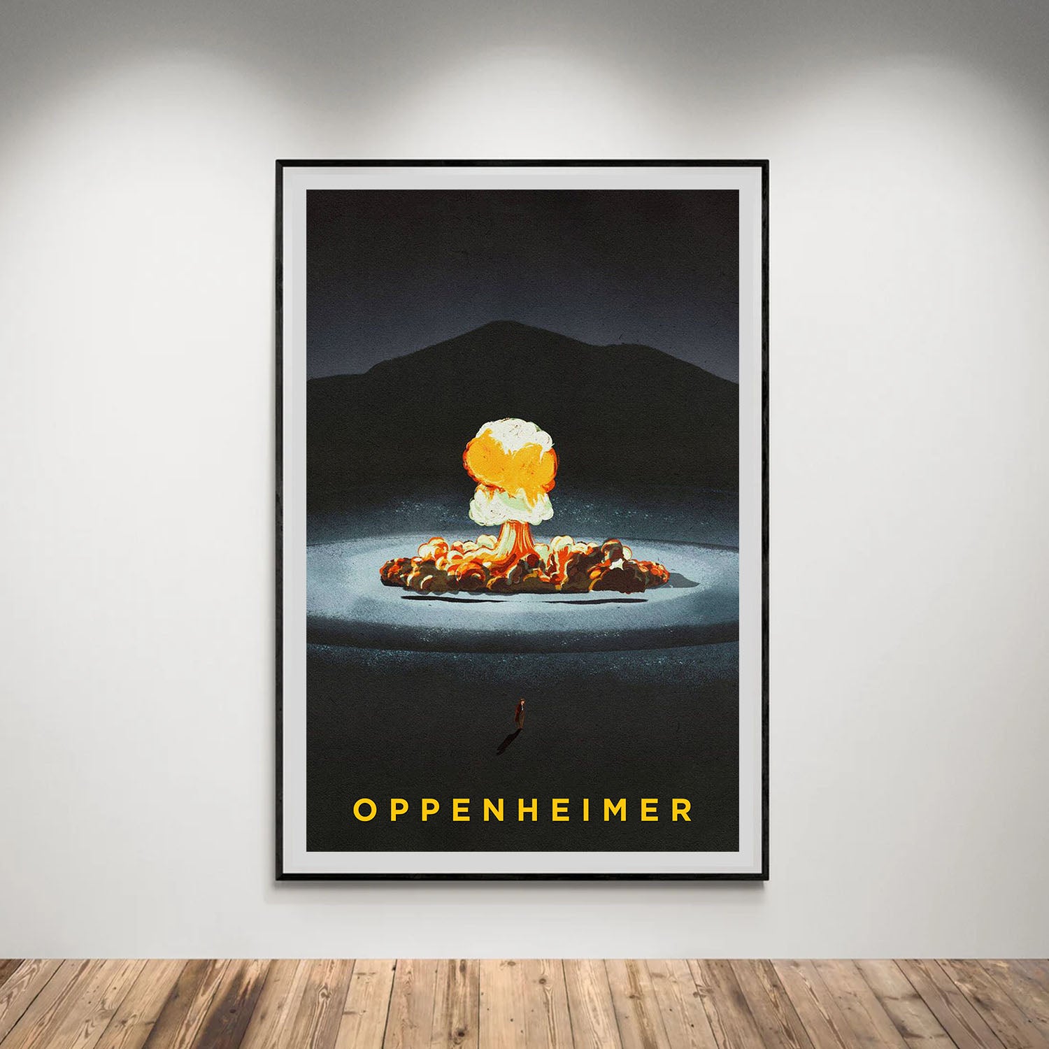 Flex Designs Poster Oppenheimer Trinity 5 x 7" Home Goods - Movie 2023 Movie Poster