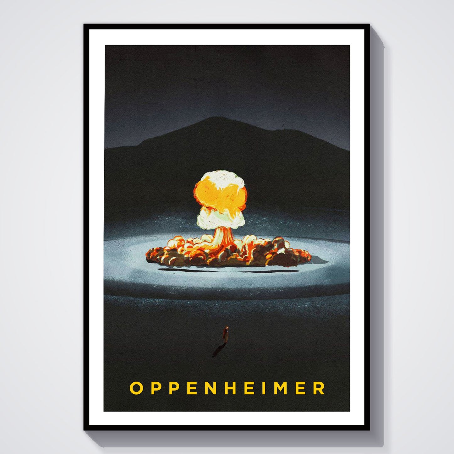 Flex Designs Poster Oppenheimer Trinity 5 x 7" Home Goods - Movie 2023 Movie Poster
