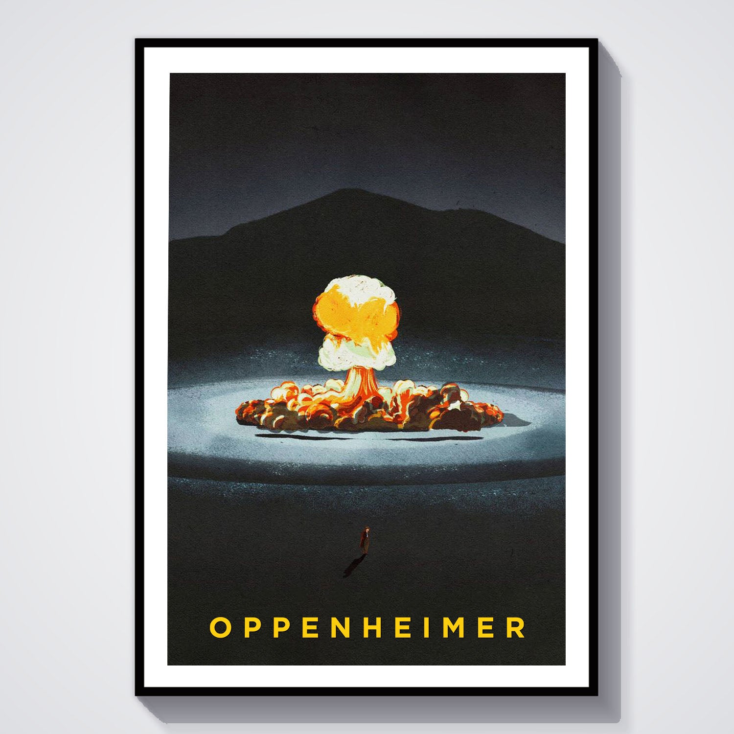Flex Designs Poster Oppenheimer Trinity 5 x 7" Home Goods - Movie 2023 Movie Poster