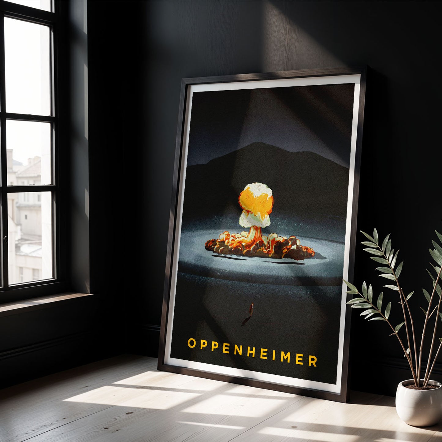 Flex Designs Poster Oppenheimer Trinity 5 x 7" Home Goods - Movie 2023 Movie Poster