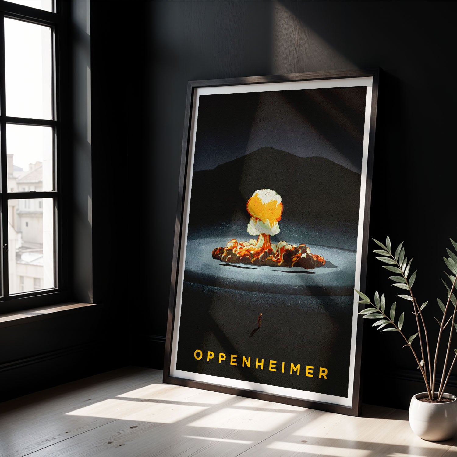 Flex Designs Poster Oppenheimer Trinity 5 x 7" Home Goods - Movie 2023 Movie Poster