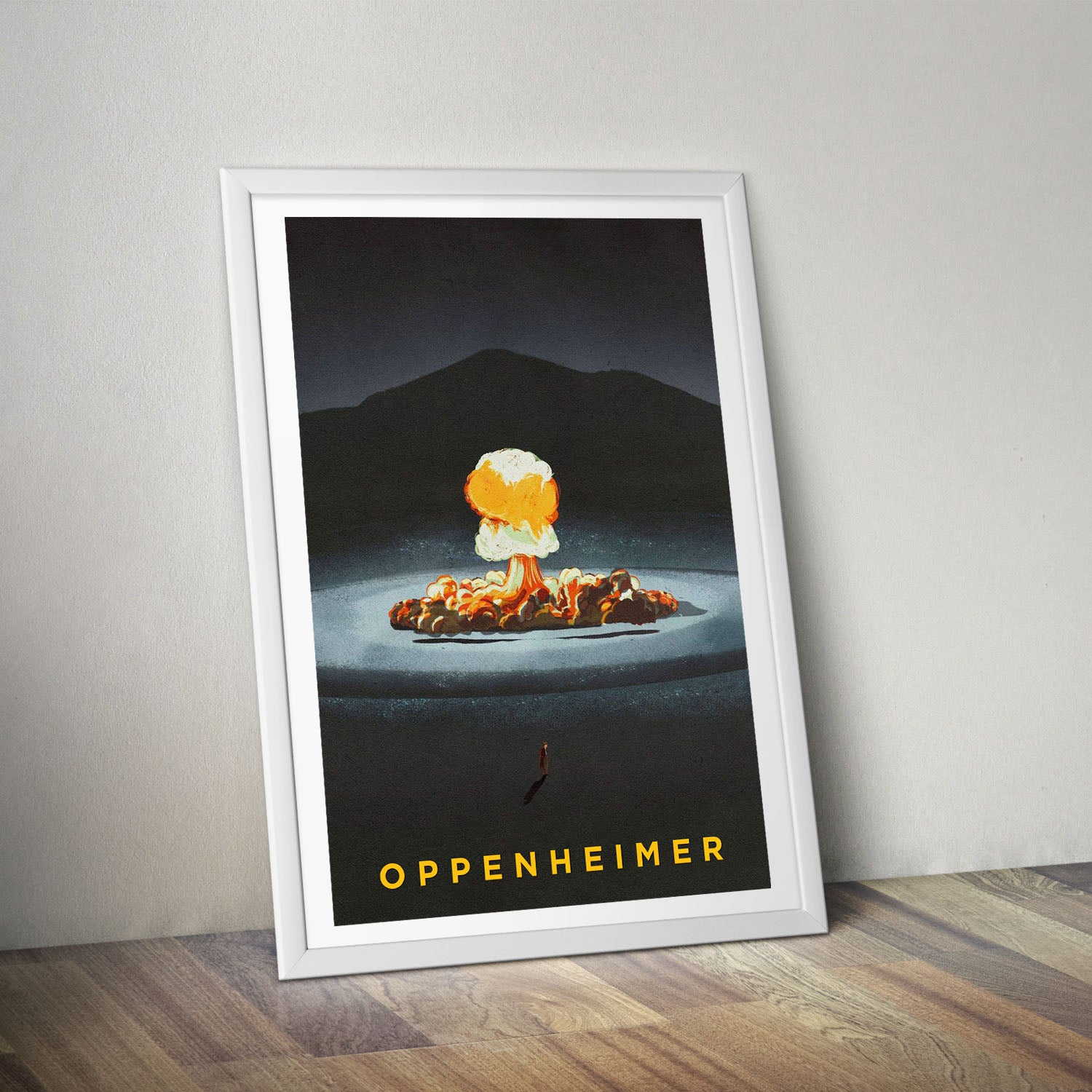 Flex Designs Poster Oppenheimer Trinity 5 x 7" Home Goods - Movie 2023 Movie Poster