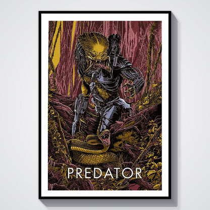 Flex Designs Poster Predator Sketch 5 x 7" Home Goods - Movie 1987 Movie Poster