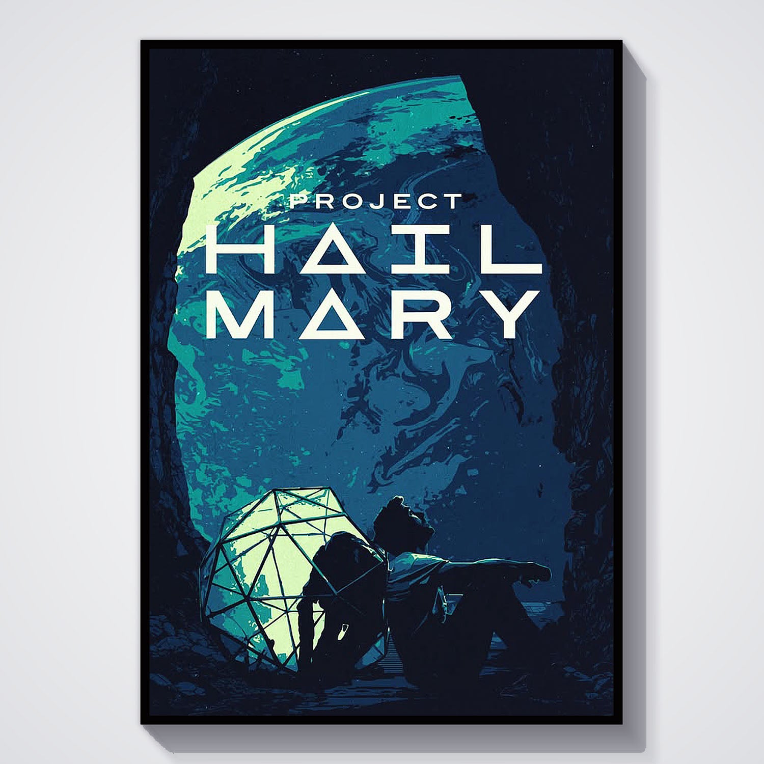 Flex Designs Poster Project Hail Mary Simple 11 x 17" Home Goods - Movie 2026 Movie Poster