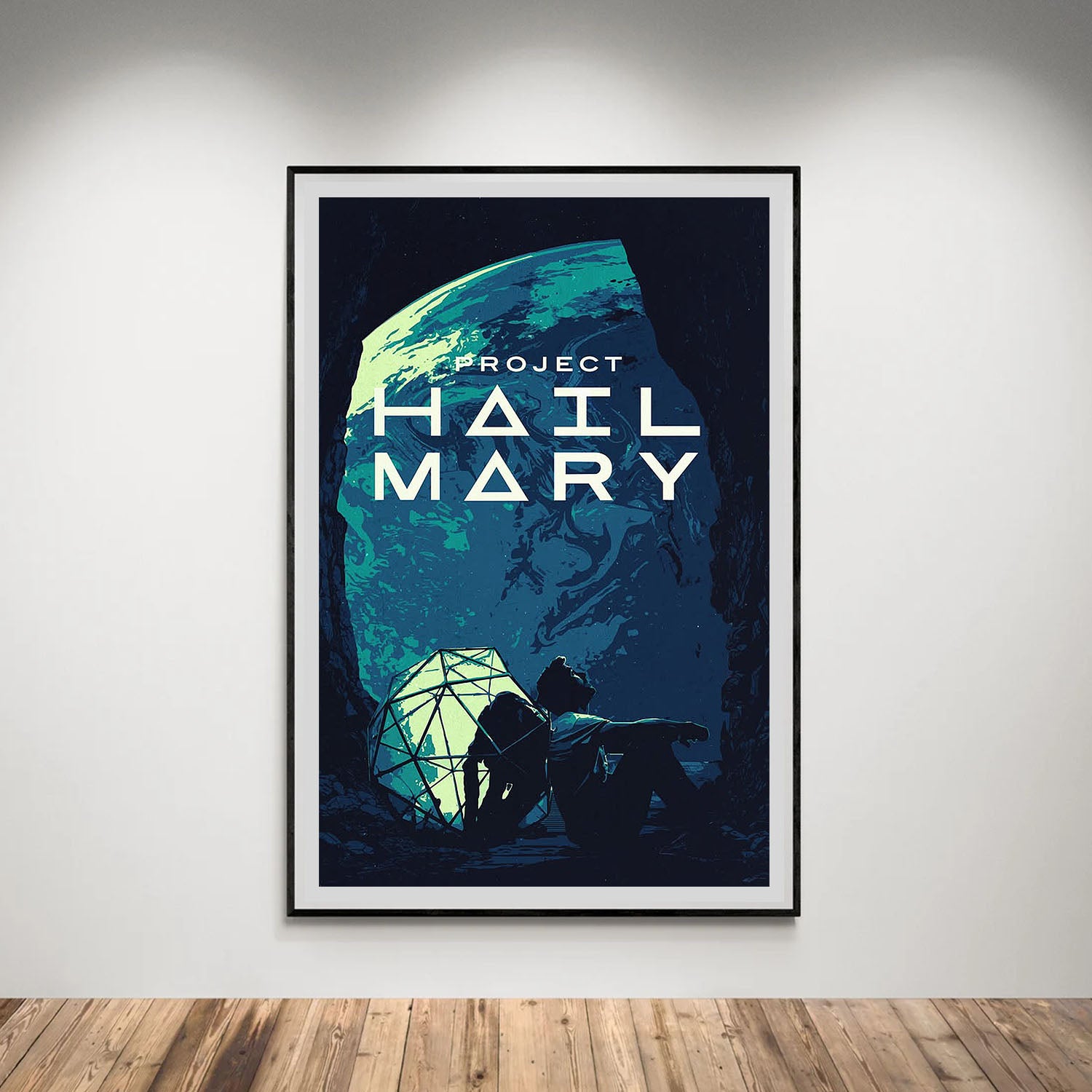 Flex Designs Poster Project Hail Mary Simple 5 x 7" Home Goods - Movie 2026 Movie Poster