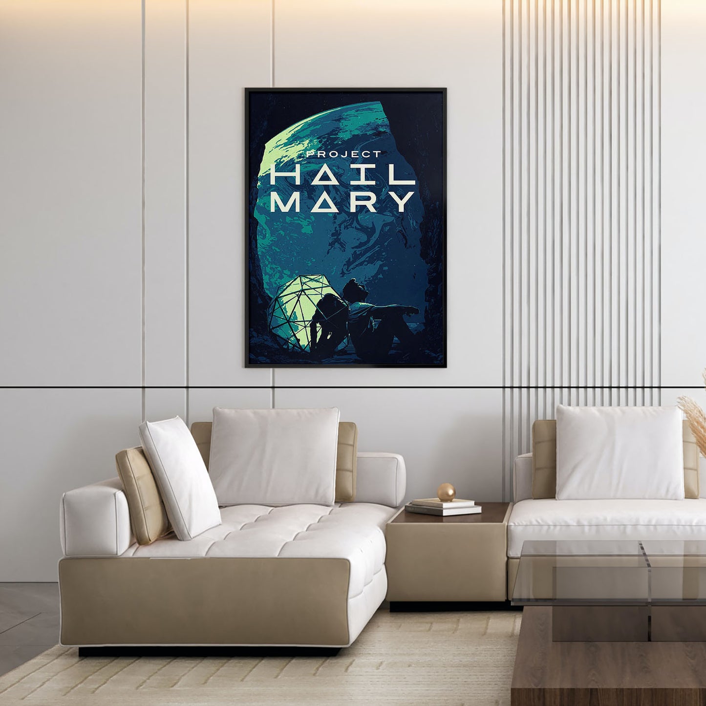 Flex Designs Poster Project Hail Mary Simple 11 x 17" Home Goods - Movie 2026 Movie Poster