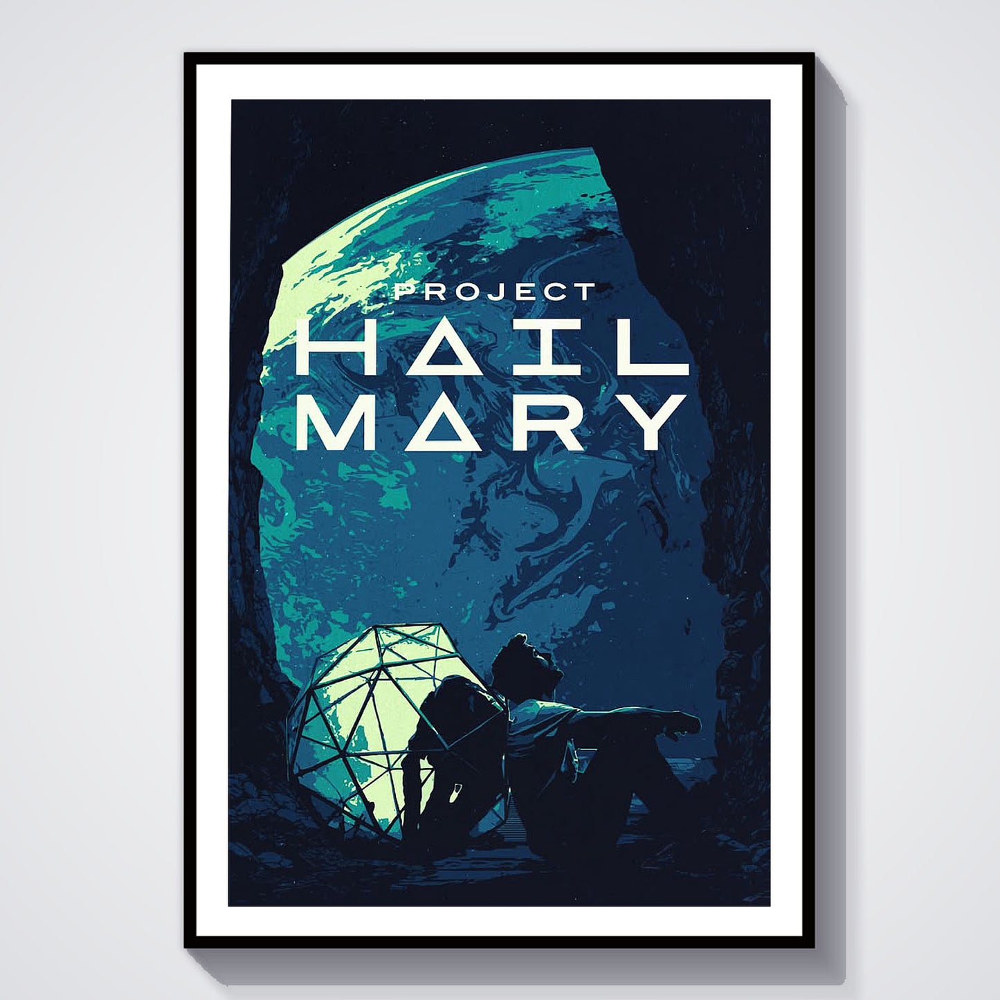 Flex Designs Poster Project Hail Mary Simple 5 x 7" Home Goods - Movie 2026 Movie Poster