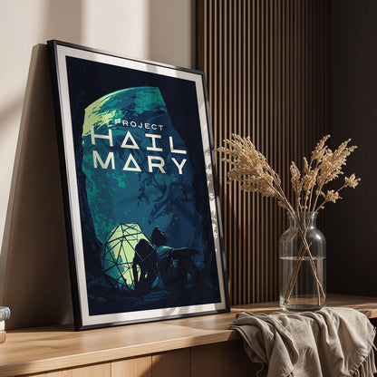 Flex Designs Poster Project Hail Mary Simple 11 x 17" Home Goods - Movie 2026 Movie Poster