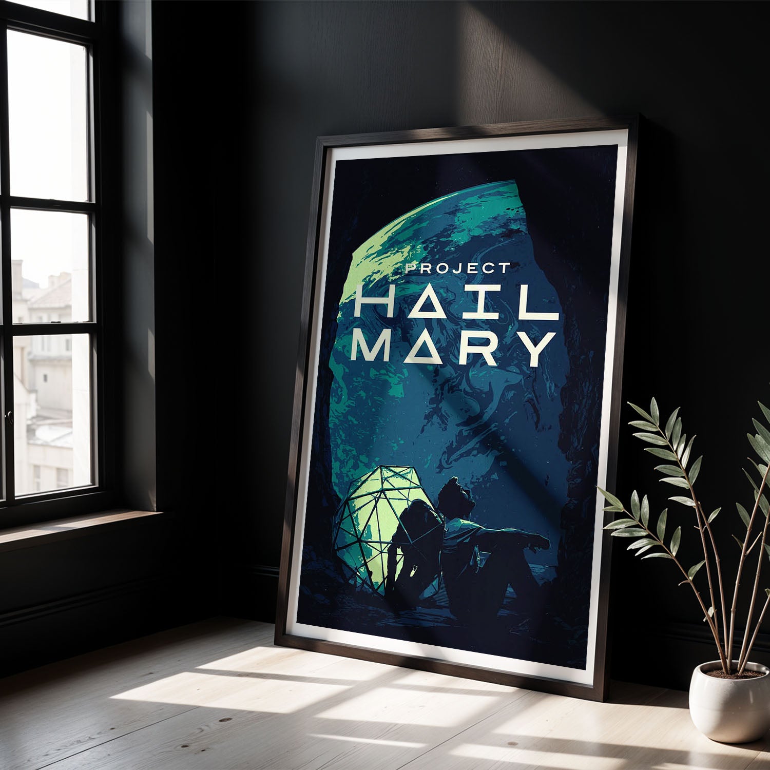 Flex Designs Poster Project Hail Mary Simple 5 x 7" Home Goods - Movie 2026 Movie Poster