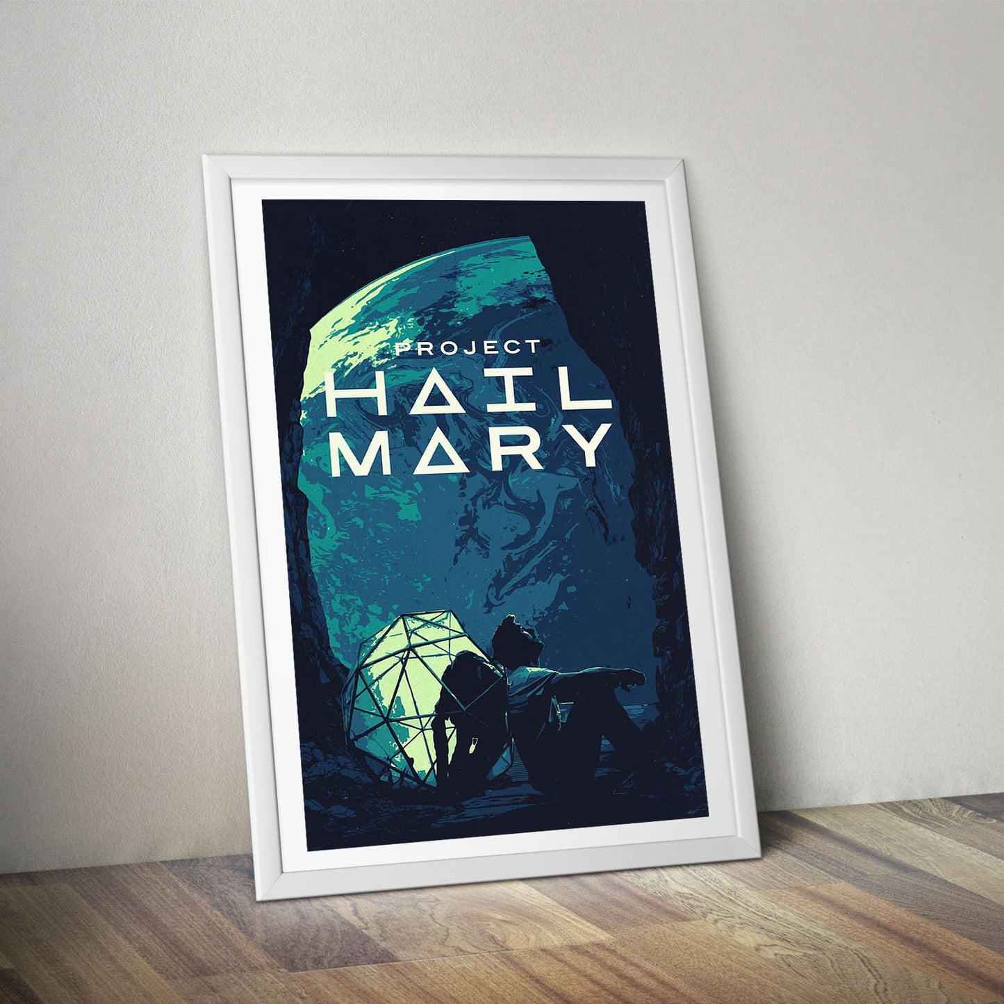 Flex Designs Poster Project Hail Mary Simple 5 x 7" Home Goods - Movie 2026 Movie Poster