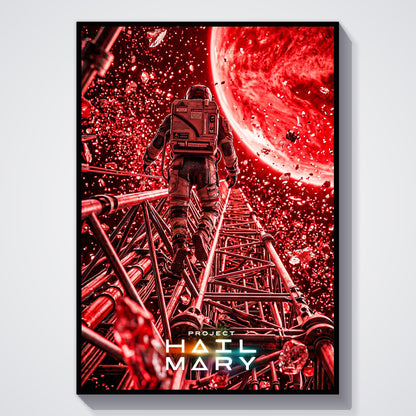 Flex Designs Poster Project Hail Mary Astrophage 11 x 17" Home Goods - Movie 2026 Movie Poster