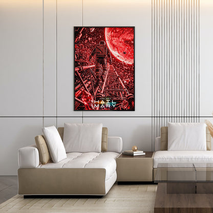 Flex Designs Poster Project Hail Mary Astrophage 11 x 17" Home Goods - Movie 2026 Movie Poster