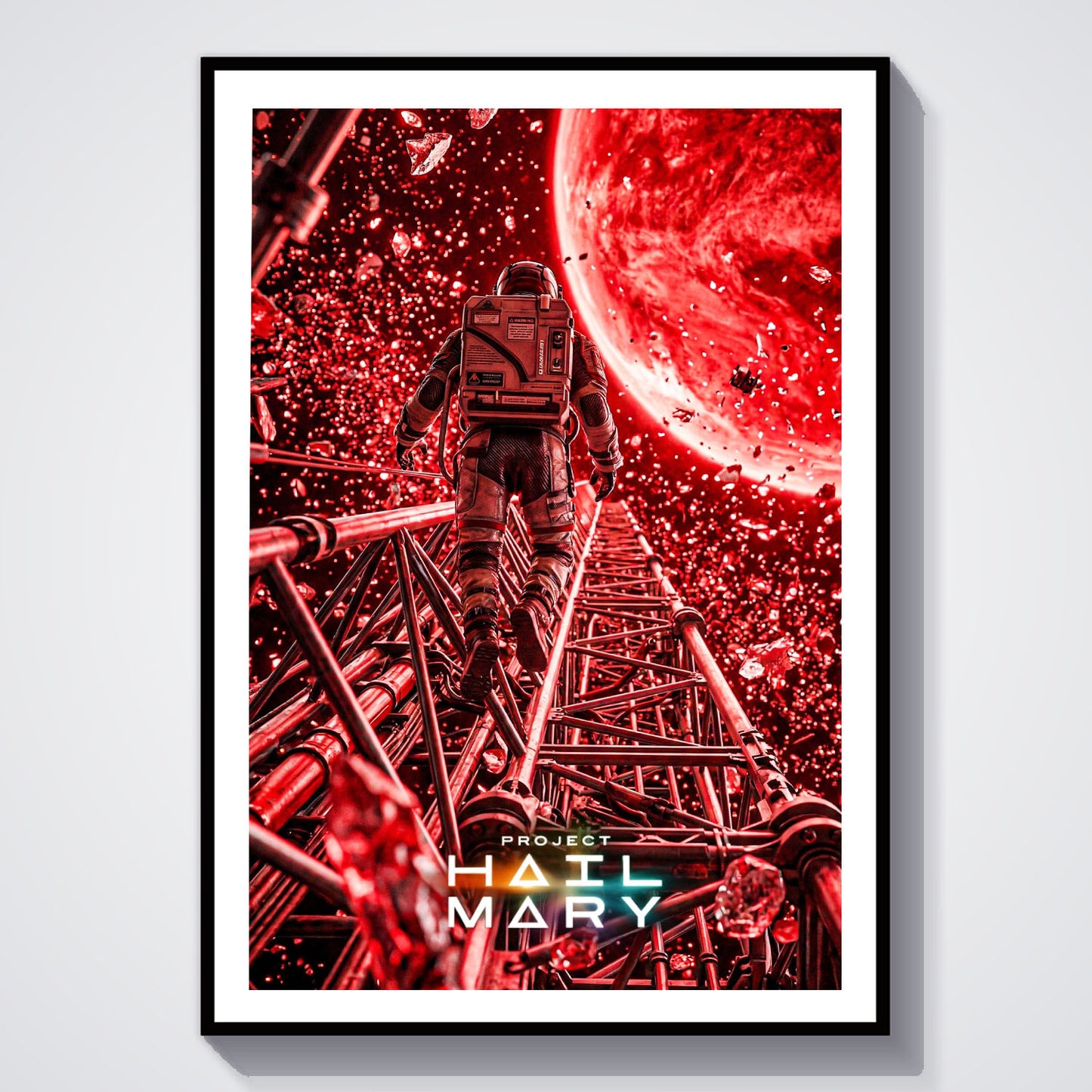 Flex Designs Poster Project Hail Mary Astrophage 5 x 7" Home Goods - Movie 2026 Movie Poster