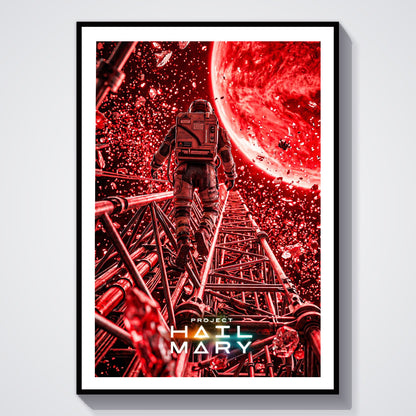 Flex Designs Poster Project Hail Mary Astrophage 5 x 7" Home Goods - Movie 2026 Movie Poster