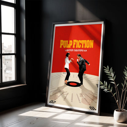 Flex Designs Poster Pulp Fiction Key Visual 5 x 7" Home Goods - Movie 1994 Movie Poster