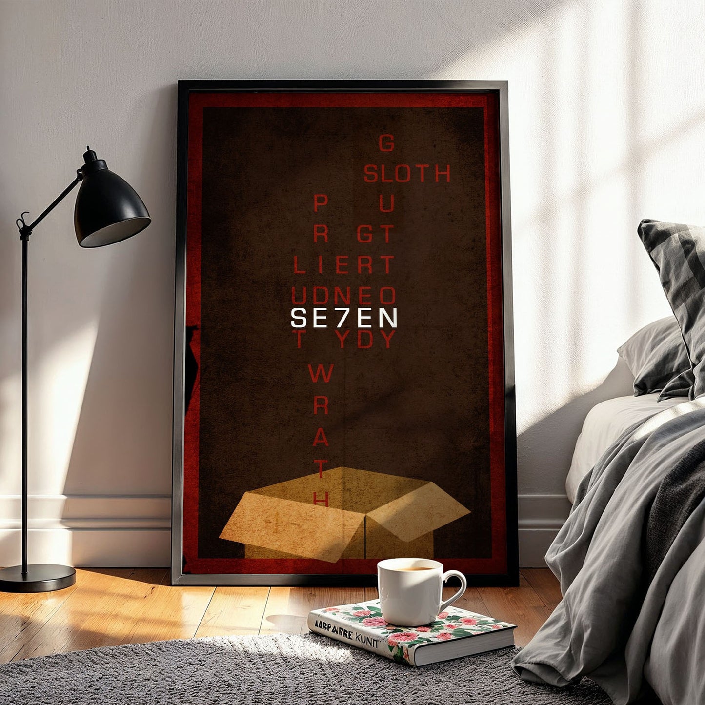 Flex Designs Poster Se7en Minimalist 11 x 17" Home Goods - Movie 1995 Movie Poster