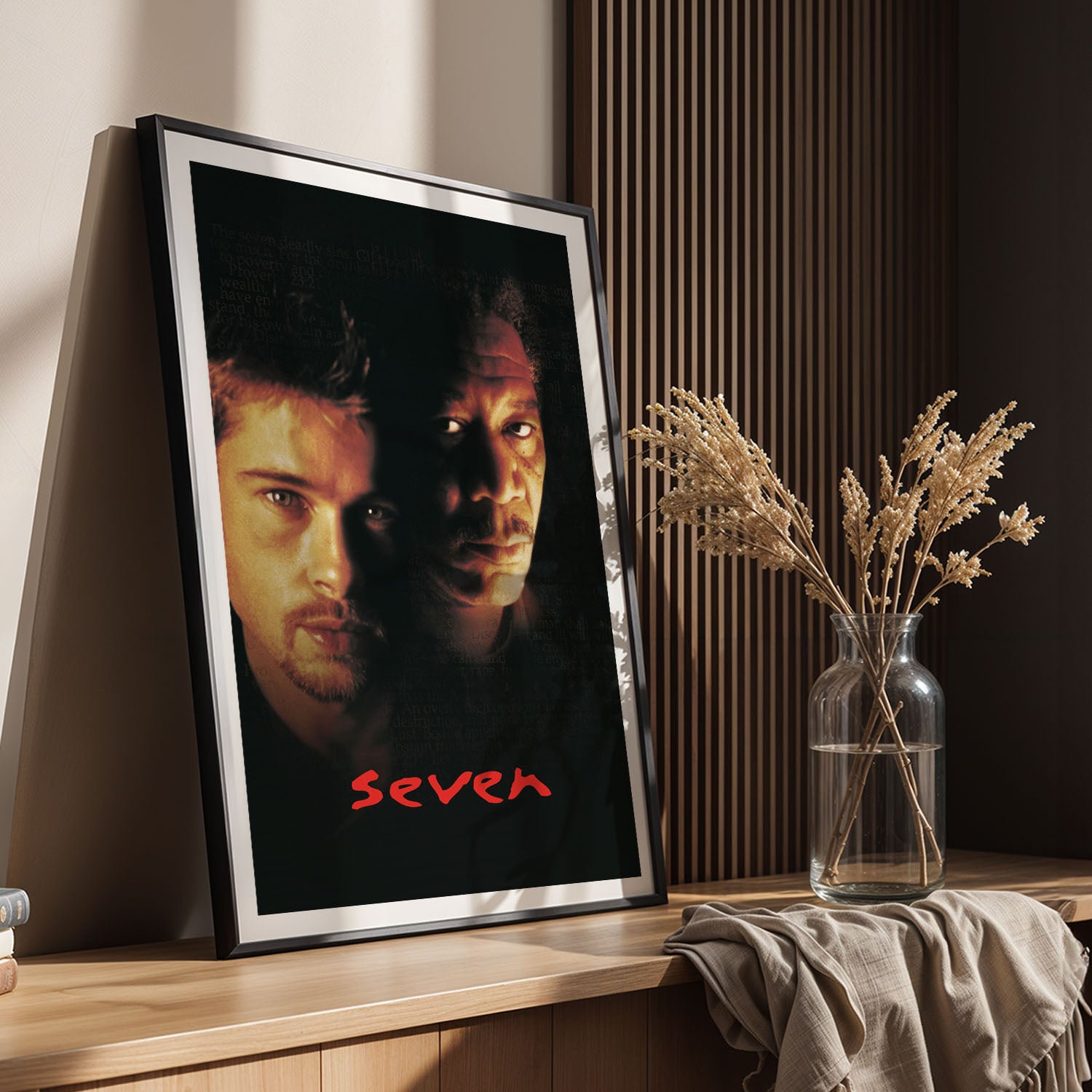 Flex Designs Poster Se7en 11 x 17" Home Goods - Movie 1995 Movie Poster