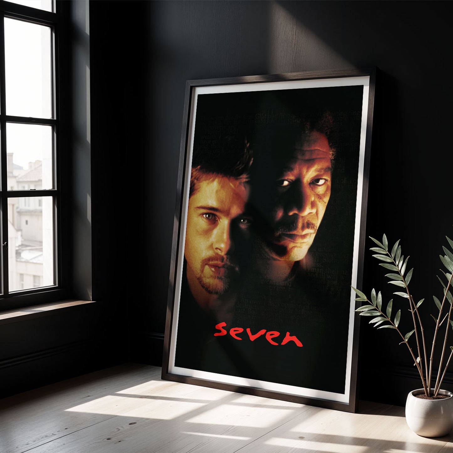 Flex Designs Poster Se7en 5 x 7" Home Goods - Movie 1995 Movie Poster
