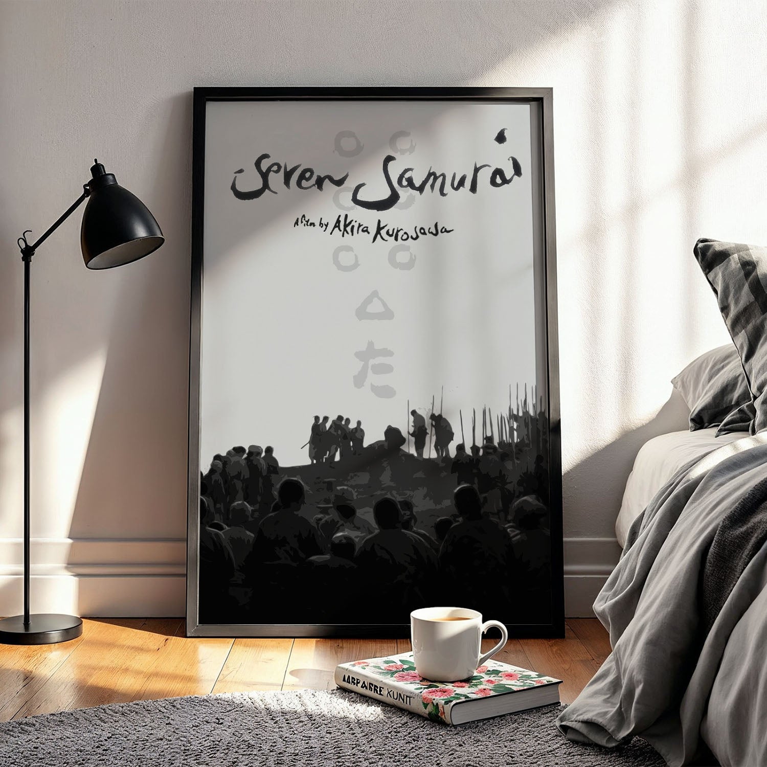 Flex Designs Poster Seven Samurai 11 x 17" Home Goods - Movie 1954 Movie Poster