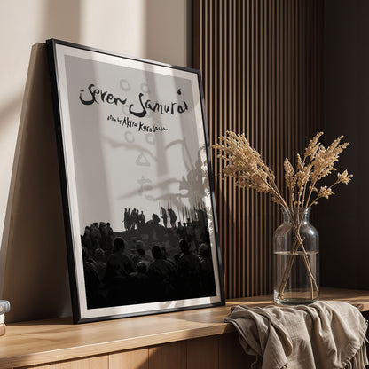 Flex Designs Poster Seven Samurai 11 x 17" Home Goods - Movie 1954 Movie Poster