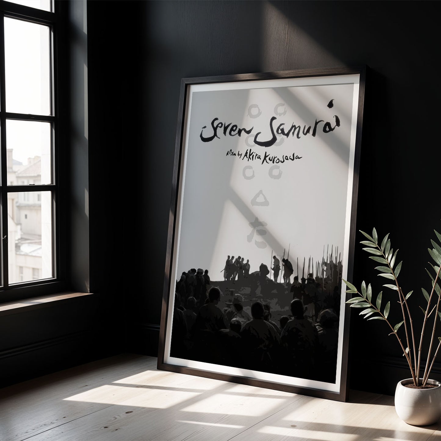Flex Designs Poster Seven Samurai 5 x 7" Home Goods - Movie 1954 Movie Poster