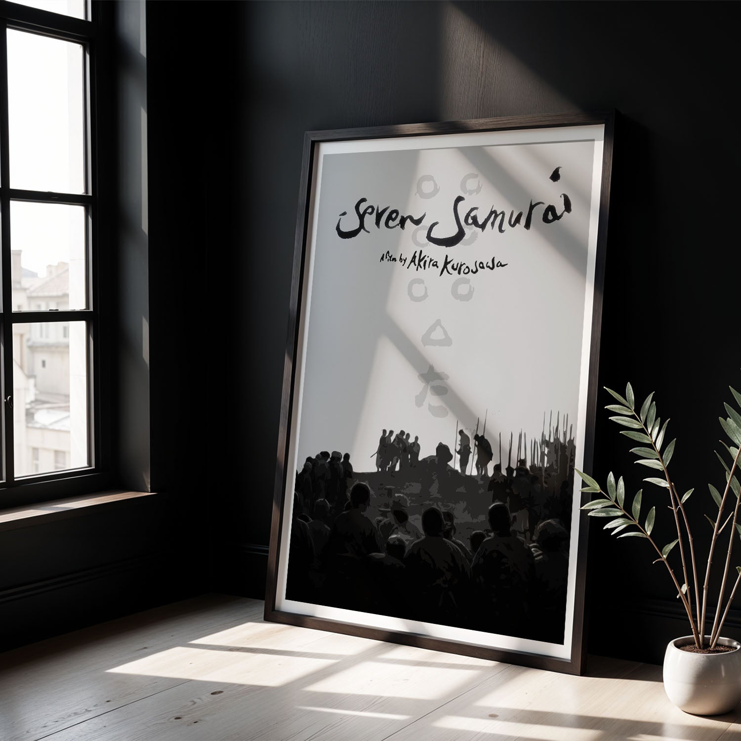 Flex Designs Poster Seven Samurai 5 x 7" Home Goods - Movie 1954 Movie Poster