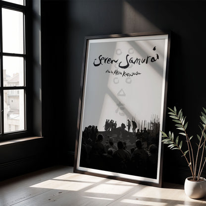 Flex Designs Poster Seven Samurai 5 x 7" Home Goods - Movie 1954 Movie Poster