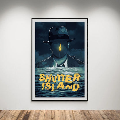 Flex Designs Poster Shutter Island Cover 5 x 7" Home Goods - Movie 2010 Movie Poster