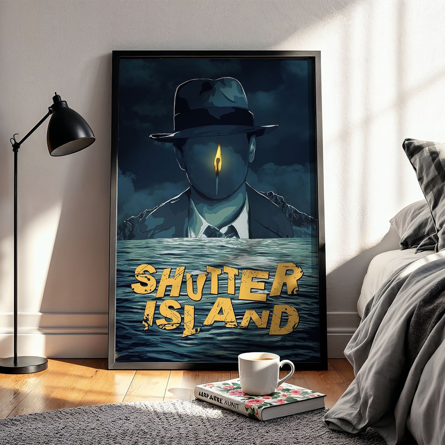 Flex Designs Poster Shutter Island Cover 11 x 17" Home Goods - Movie 2010 Movie Poster