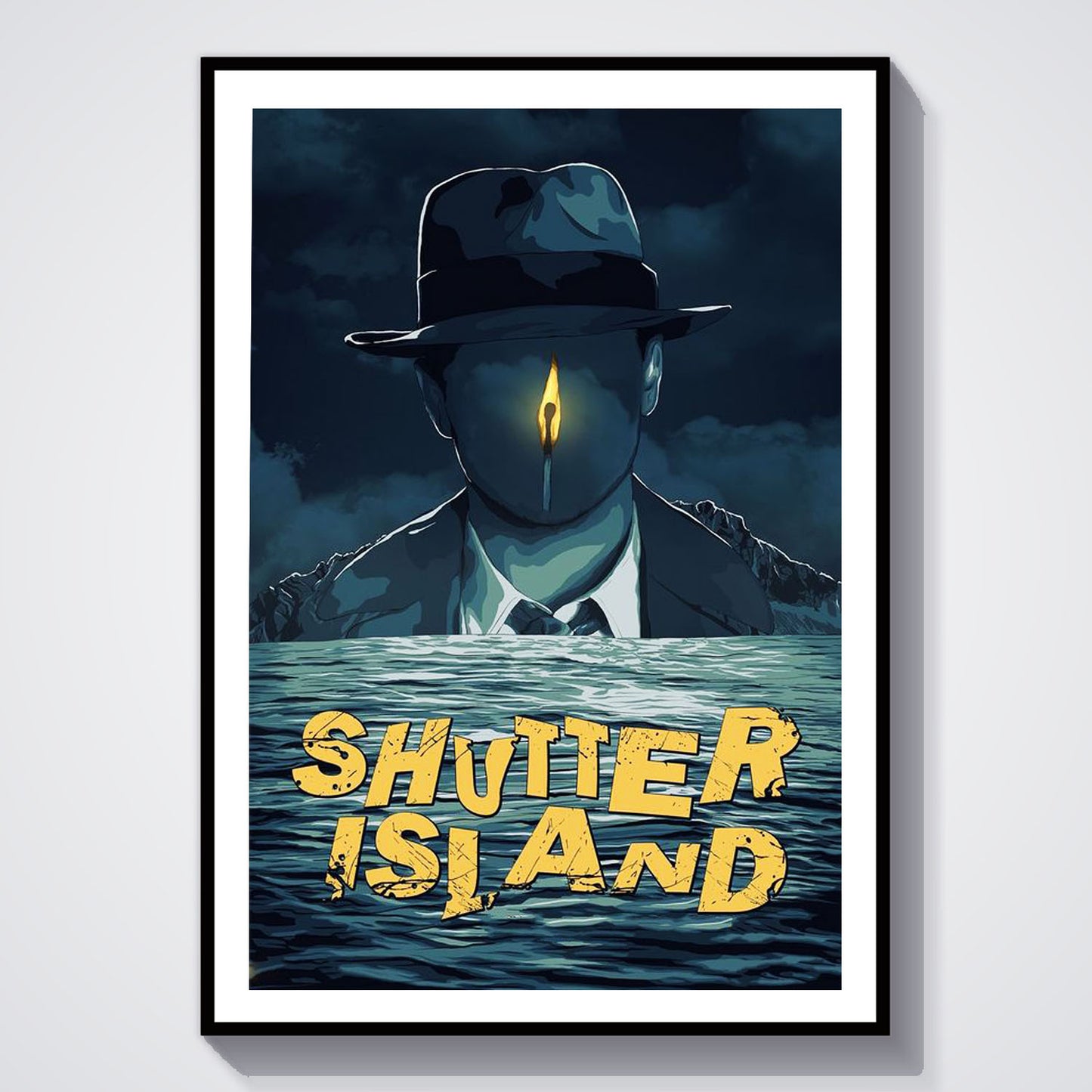 Flex Designs Poster Shutter Island Cover 5 x 7" Home Goods - Movie 2010 Movie Poster