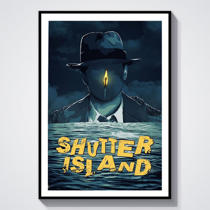 Flex Designs Poster Shutter Island Cover 5 x 7" Home Goods - Movie 2010 Movie Poster