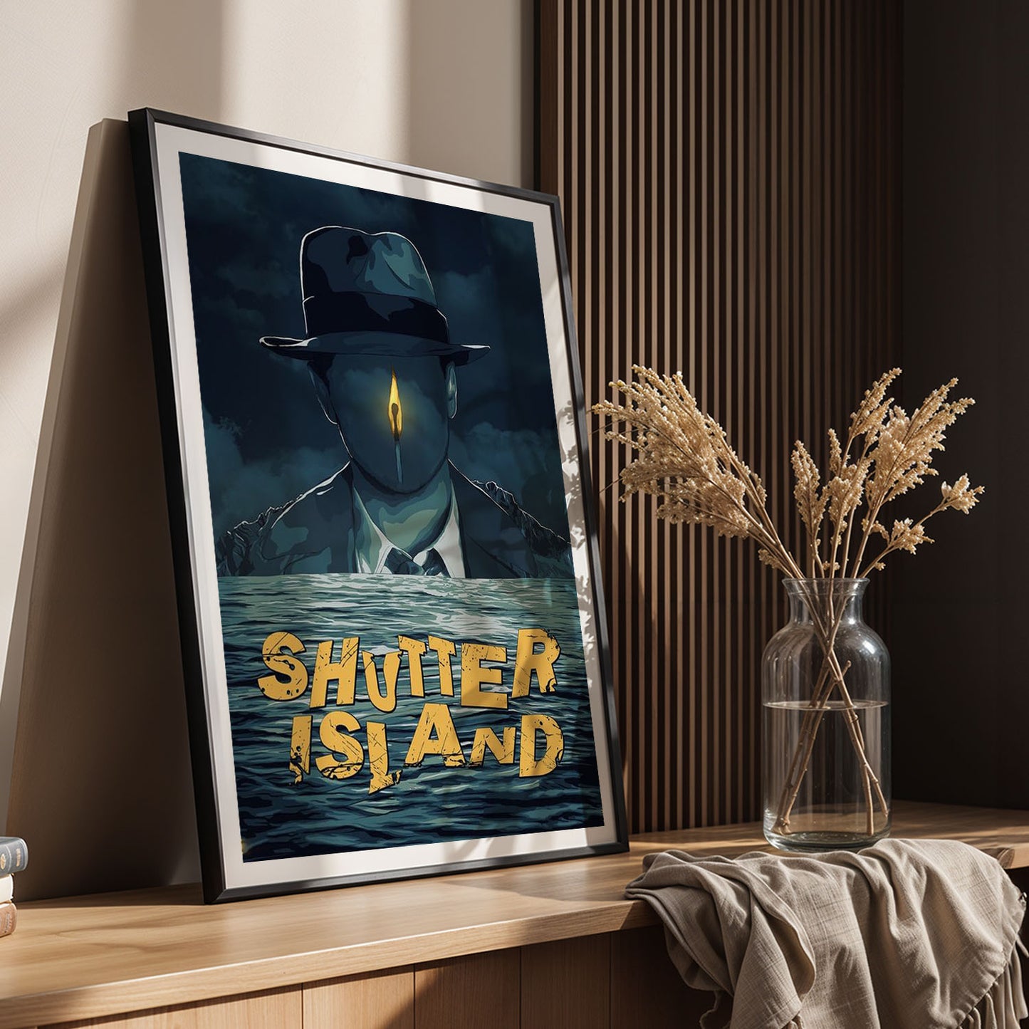 Flex Designs Poster Shutter Island Cover 11 x 17" Home Goods - Movie 2010 Movie Poster