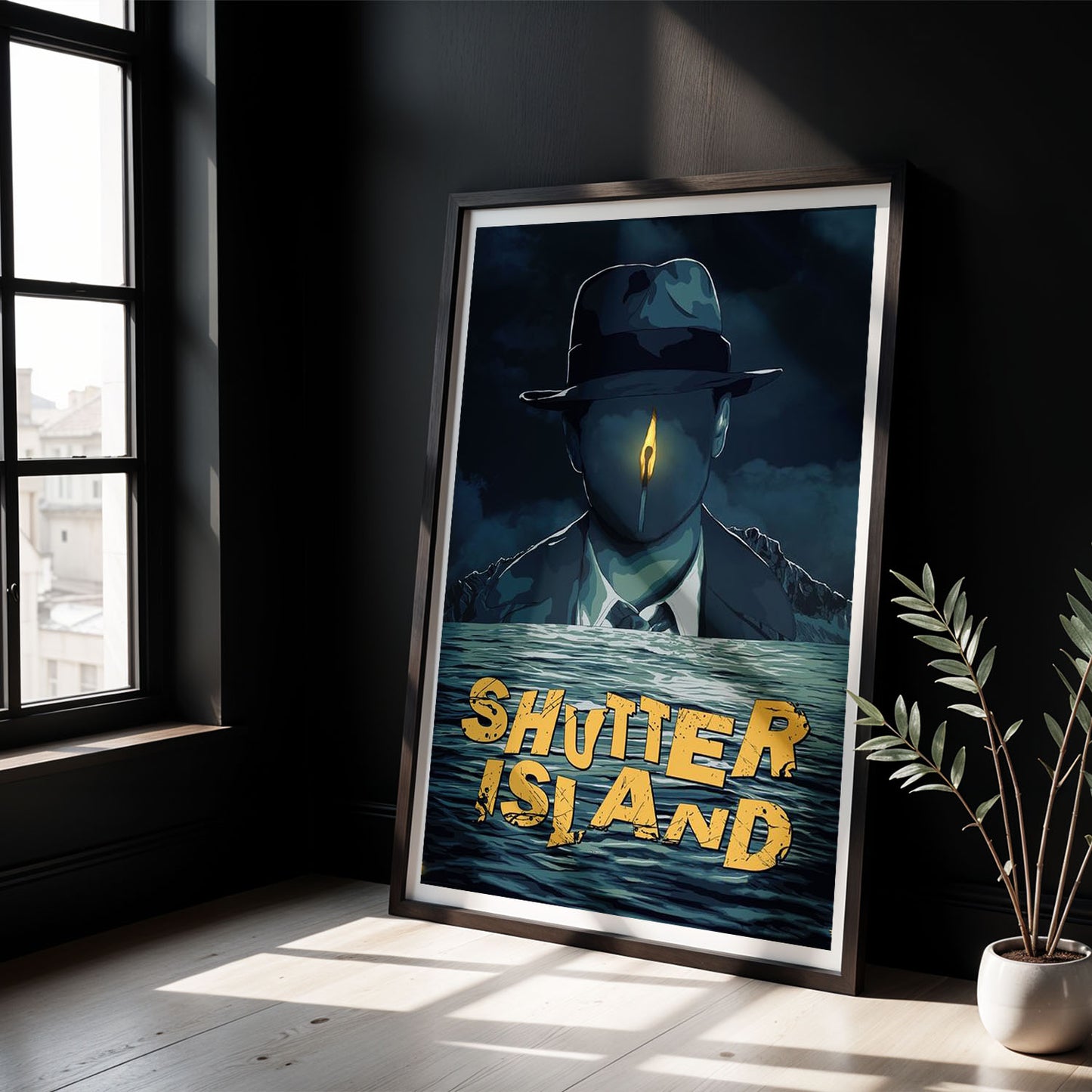 Flex Designs Poster Shutter Island Cover 5 x 7" Home Goods - Movie 2010 Movie Poster