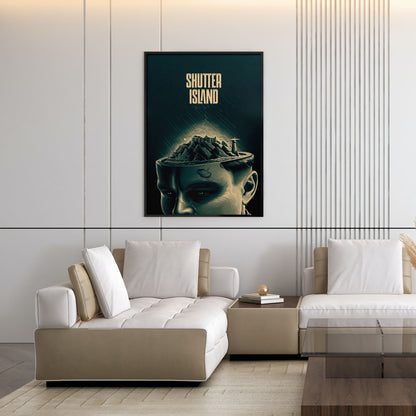 Flex Designs Poster Shutter Island Drawing 11 x 17" Home Goods - Movie 2010 Movie Poster