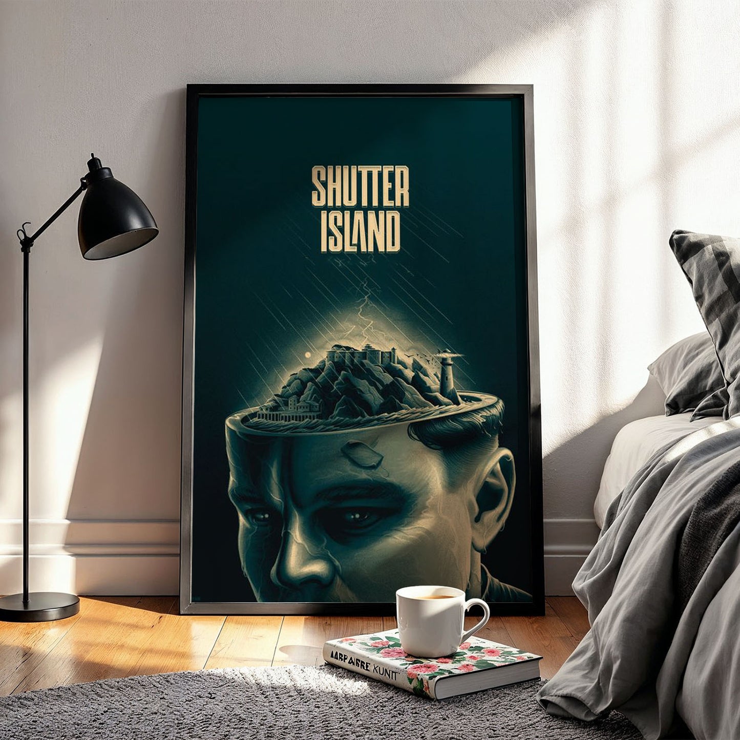 Flex Designs Poster Shutter Island Drawing 11 x 17" Home Goods - Movie 2010 Movie Poster